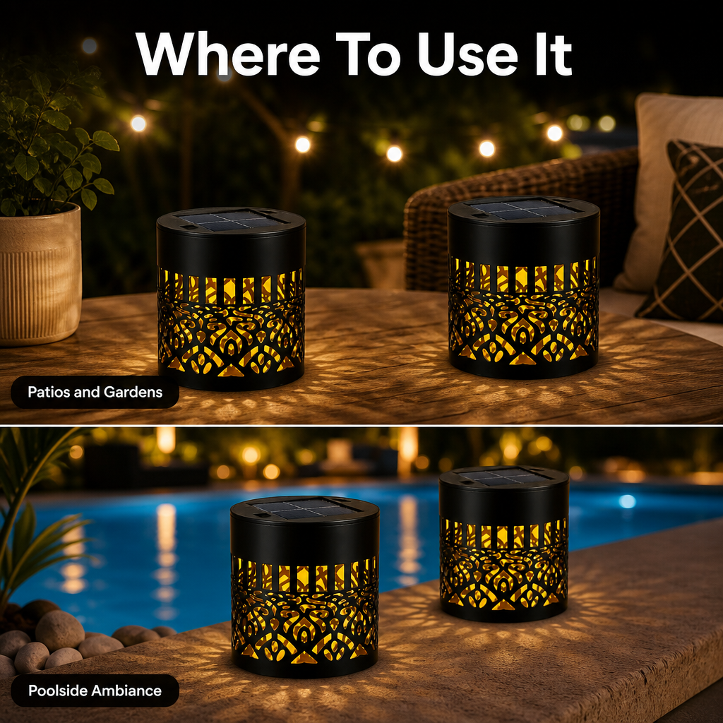Color-Changing Solar Lanterns