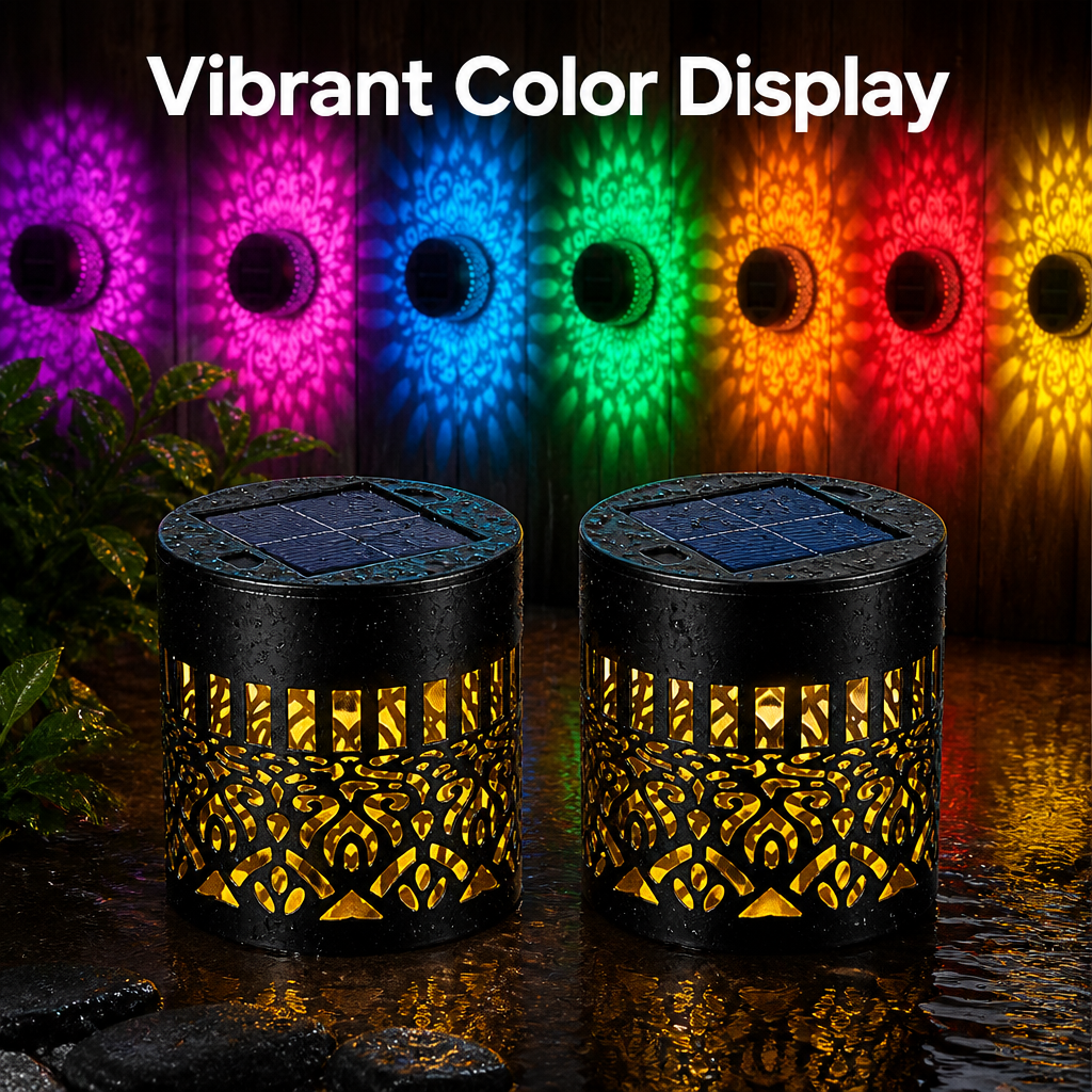Color-Changing Solar Lanterns